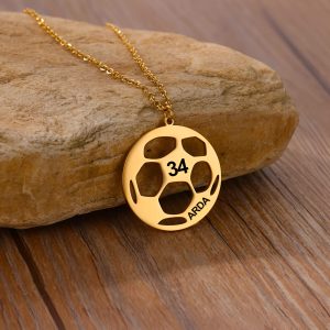 İsimli Futbol Topu Kolye