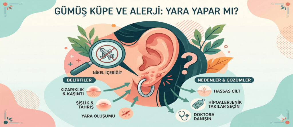 Gümüş Küpe Alerji Yapar mı?