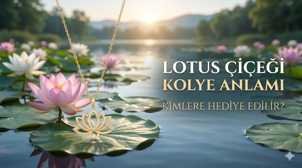 Lotus Çiçeği Kolye Anlamı Nedir? Kimlere Hediye Edilir?